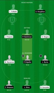 SLG vs CAG Dream11 Team - 1